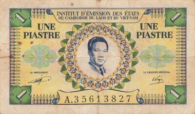French Indo-China 1 Piastre - Vietnam - ND (1953) - P.104