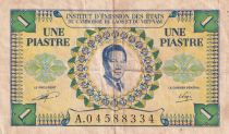 French Indo-China 1 Piastre, Laotian - 1953 - Serial A