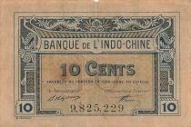 French Indo-China 10 Cents - 1919 - P.43