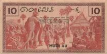 French Indo-China 10 Cents - ND (1939) - P.85a