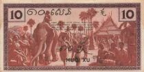 French Indo-China 10 Cents - ND (1939) - P.85c
