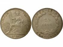 French Indo-China 20 Centiemes - 1920 San Francisco