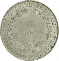 French Indo-China 20 Centimes 1937 - AU