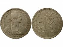 French Indo-China 20 Cents - 1939 Paris