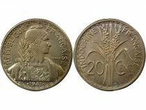 French Indo-China 20 Cents - 1941 S San Francisco
