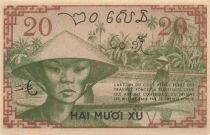 French Indo-China 20 Cents - ND (1939) - P.86d