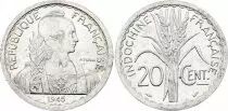 French Indo-China 20 Cents Marian - Turin - 1945