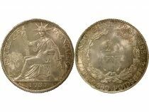 French Indo-China 20 Silver Centiemes - 1937 Paris