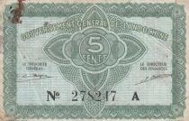 French Indo-China 5 Cents - ND (1942) - P.88