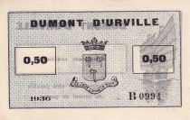French Indo-China 50 Centimes - Dumont D\'Urville - 1936 - B0994 - Kol.207a