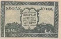 French Indo-China 50 Cents ND (1942) - Serial CA 243.507