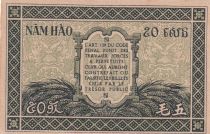French Indo-China 50 Cents ND (1942) - Serial LL 245.865