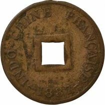 French Indo-China Cash - 1887 A Paris