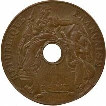 French Indo-China Cent - 1920 San Francisco