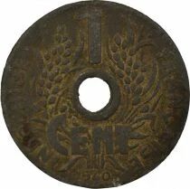 French Indo-China Cent - 1940 Hanoi