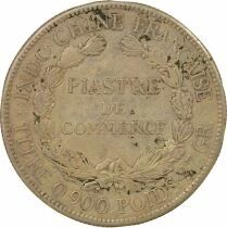 French Indo-China Silver Trading Piastre, Type 2 - 1921 San Francisco