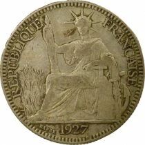 French Indochina - 10 Cents Silver 1927