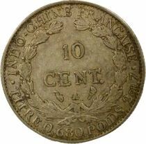 French Indochina - 10 Cents Silver 1929