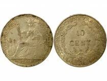 French Indochina - 10 Cents Silver 1930