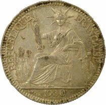French Indochina - 10 Cents Silver 1930