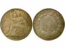 French Indochina - 10 Cents Silver 1930
