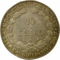 French Indochina - 10 Cents Silver 1930