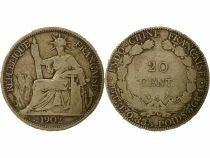French Indochina - 20 Cents Silver 1902