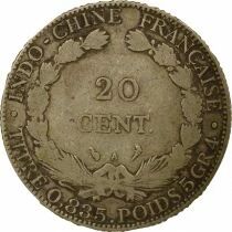 French Indochina - 20 Cents Silver 1902