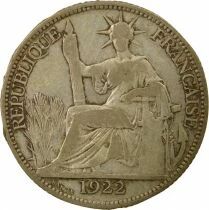 French Indochina - 20 Cents Silver 1922