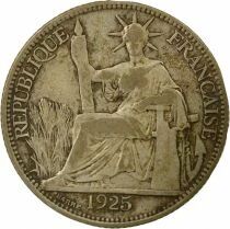 French Indochina - 20 Cents Silver 1925