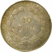 French Indochina - 20 Cents Silver 1930
