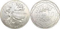 French Mint  10 Euros Silver - Asterix and Obelix - Falbala and Obelix - Monnaie de Paris 2015