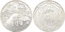 French Mint  10 Euros Silver - Euros from the Regions 2011 - Guadeloupe  - Monnaie de Paris 2011