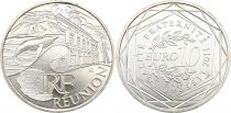 French Mint  10 Euros Silver - Euros from the Regions 2011 - Reunion - Monnaie de Paris 2011
