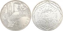 French Mint  10 Euros Silver - Euros from the Regions 2011- Guyane - Monnaie de Paris 2011