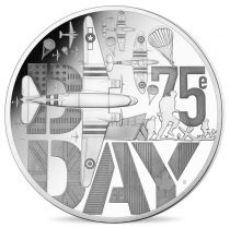French Mint  D Day - History of Humanity 10 Euros Silver BE 2019 (MDP)