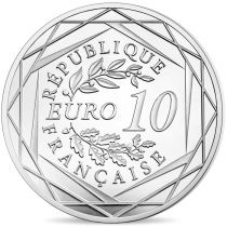 French Mint  FALL OF THE BERLIN WALL - 10 Euros Silver 2019