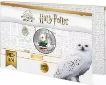 French Mint  Hedwige - 50 Euros Silver Colour 2021 (MDP) - Harry Potter - Wave 2