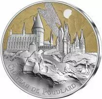 French Mint  Hogwarts Castle - 50 Euros Silver Colour 2021 (CDM) - Harry Potter - Wave 1