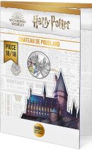 French Mint  Hogwarts Emblem and Castle - 10 Euros Silver Colour 2021 (CDM) - Harry Potter - Wave 2