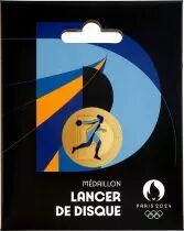French Mint  Medallion D - Alphabet Sports - Paris 2024
