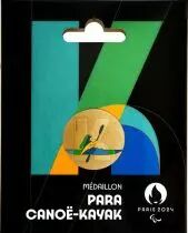 French Mint  Medallion K - Alphabet Sports - Paris 2024