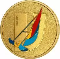 French Mint  Medallion V - Alphabet Sports - Paris 2024