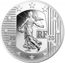 French Mint  The New Franc - 10 Euro Silver Sower BE 2020 (CDM)