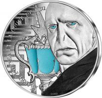 French Mint  Voldemort - Harry Potter and the Goblet of Fire - 10 Euros Silver Colour 2021 (CDM) - Harry Potter - Wave 1