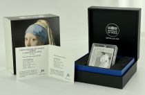 French Mint 10 Euro Vermeer (1632-1675) Girl with Pearl - 2021 - Silver Proof - Monnaie de Paris