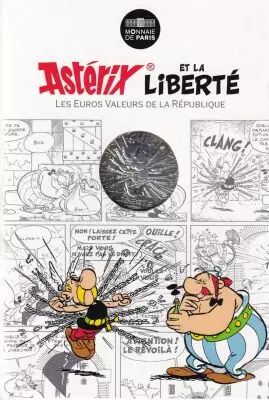 French Mint 10 Euros Silver - Asterix and Ob�lix - Freedom - Asterix\'s Tour of Gaul - 2015