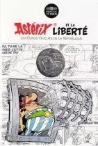 French Mint 10 Euros Silver - Asterix and Ob&eacute;lix - Freedom - The Golden Serp - 2015