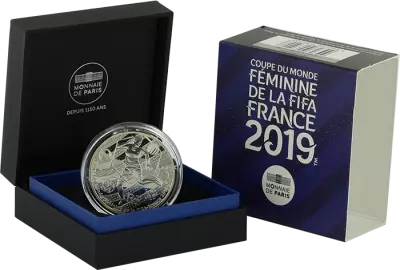 French Mint 10 Euros Silver Proof - FIFA Women\'s World Cup - America - 2019