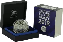 French Mint 10 Euros Silver Proof - FIFA Women\'s World Cup - America - 2019
